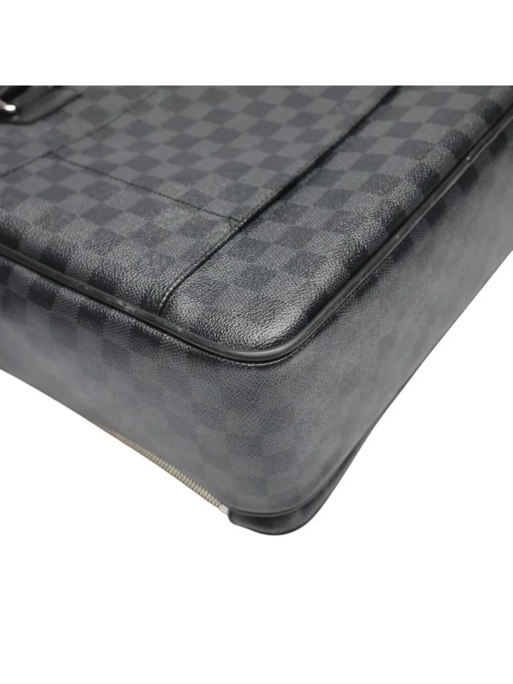 Louis Vuitton Damier Graphite Business Icare Shoulder Bag Gray